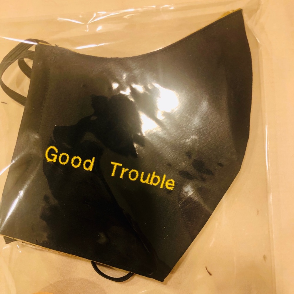 Good Trouble Mask 😷 "John Lewis". Monogrammed